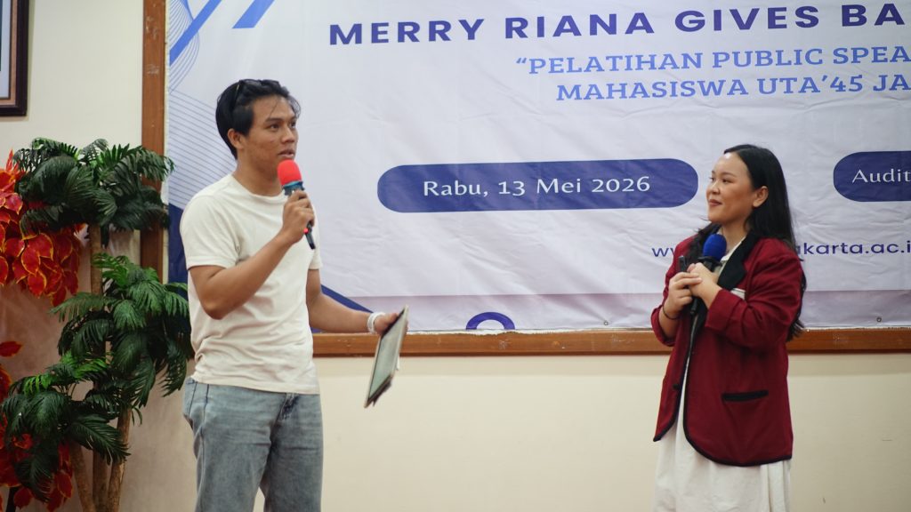UTA’45 Jakarta Gandeng Merry Riana Learning Centre,Tingkatkan Soft Skills Mahasiswa melalui Pelatihan Public Speaking