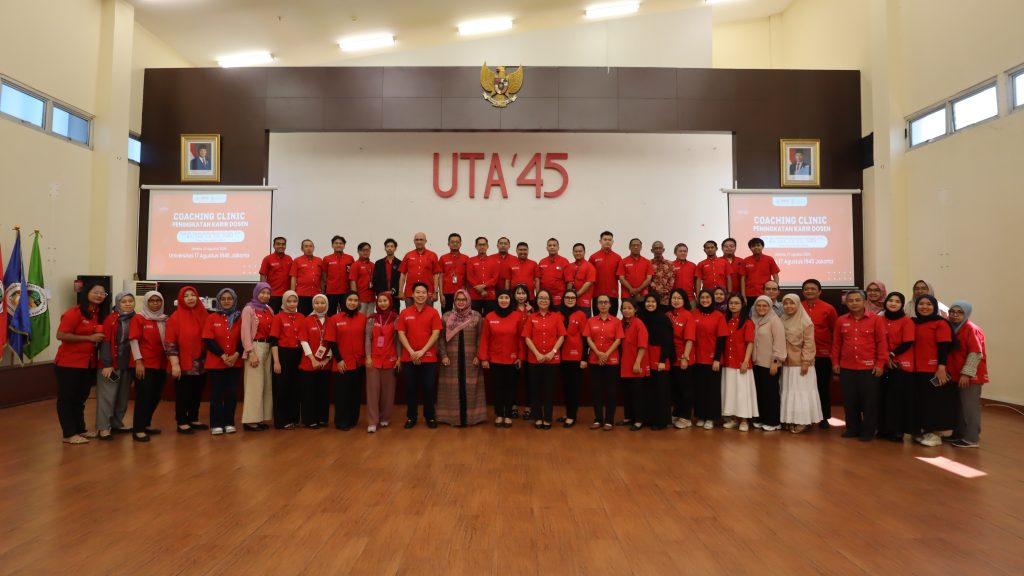 UTA’45 Jakarta Perkuat Kapasitas Akademik Dosen Lewat Coaching Clinic